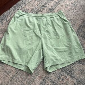 Men's lululemon  Light Green Shorts